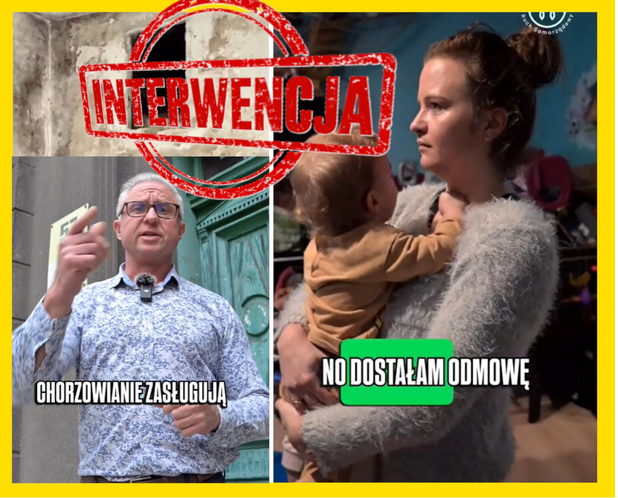 Municipal apartment. Pediatrician says directly: it threatens children's lives! “Nowy Chorzów” intervenes. VIDEO